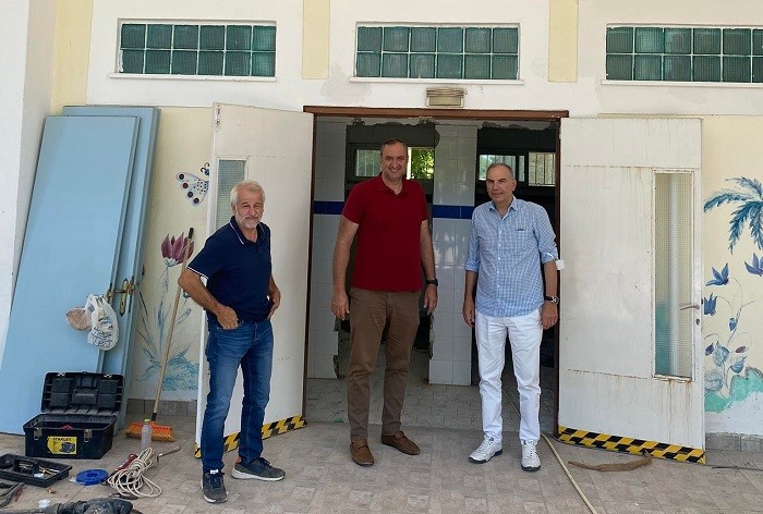 ΠΡΟΧΩΡΟΥΝ ΟΙ ΕΡΓΑΣΙΕΣ ΕΠΙΣΚΕΥΗΣ ΣΤΟ 2ο ΔΗΜΟΤΙΚΟ ΣΧΟΛΕΙΟ ΑΜΠΕΛΩΝΑ