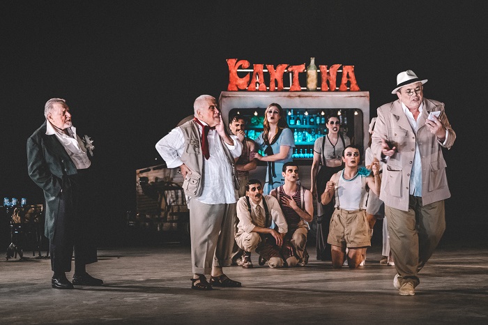 ΑΡΙΣΤΟΦΑΝΗΣ – ΗΡΩΝΔΑΣ: CONTRA TEMPO ΑΠΟ ΤΟ Κ.Θ.Β.Ε. ΣΤΟ ΚΗΠΟΘΕΑΤΡΟ ΑΛΚΑΖΑΡ