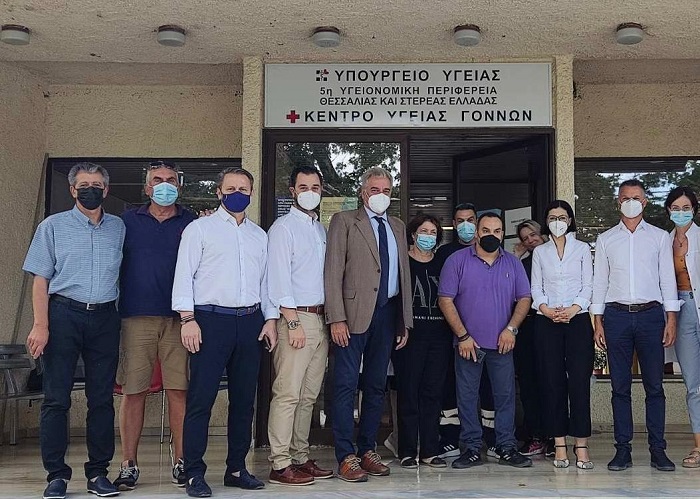 ΣΤΟ ΚΕΝΤΡΟ ΥΓΕΙΑΣ ΓΟΝΝΩΝ Η ΓΕΝΙΚΗ ΓΡΑΜΜΑΤΕΙΑΣ ΔΗΜΟΣΙΑΣ ΥΓΕΙΑΣ ΕΙΡΗΝΗ ΑΓΑΠΗΔΑΚΗ