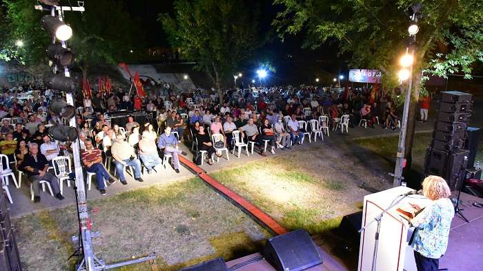 ΜΑΖΙΚΗ ΣΥΜΜΕΤΟΧΗ ΣΤΙΣ ΕΚΔΗΛΩΣΕΙΣ ΤΟΥ 48ου ΦΕΣΤΙΒΑΛ ΚΝΕ – «ΟΔΗΓΗΤΗ» ΣΤΗ ΛΑΡΙΣΑ
