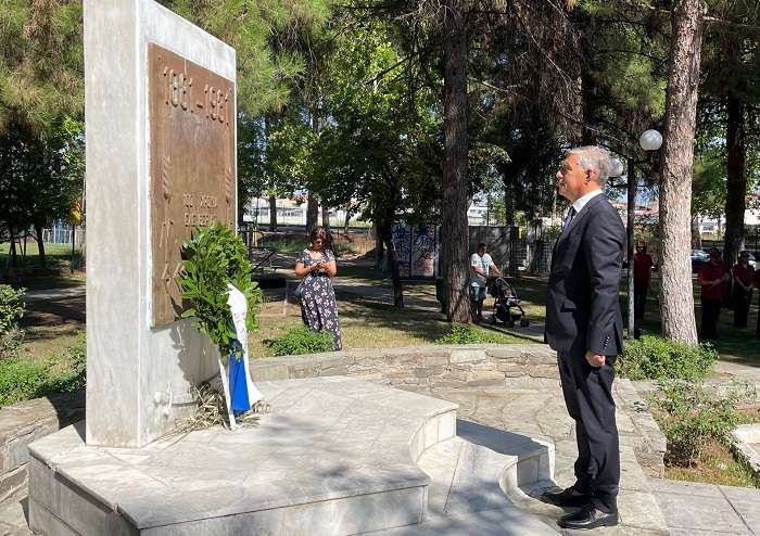 ΜΗΝΥΜΑ ΤΟΥ ΠΕΡΙΦΕΡΕΙΑΡΧΗ Κ. ΑΓΟΡΑΣΤΟΥ ΓΙΑ ΤΗΝ ΕΠΕΤΕΙΟ ΑΠΕΛΕΥΘΕΡΩΣΗΣ ΤΗΣ ΛΑΡΙΣΑΣ ΑΠΟ ΤΟΝ ΟΘΩΜΑΝΙΚΟ ΖΥΓΟ