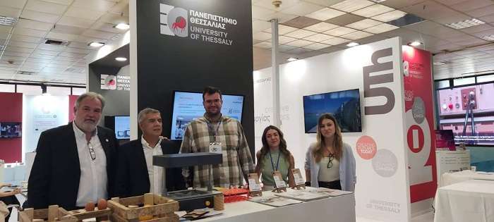 ΤΟ ΠΕΡΙΠΤΕΡΟ ΤΟΥ ΠΑΝΕΠΙΣΤΗΜΙΟΥ ΘΕΣΣΑΛΙΑΣ ΣΤΗ ΔΕΘ ΕΠΙΣΚΕΦΤΗΚΕ Ο ΠΕΡΙΦΕΡΕΙΑΡΧΗΣ