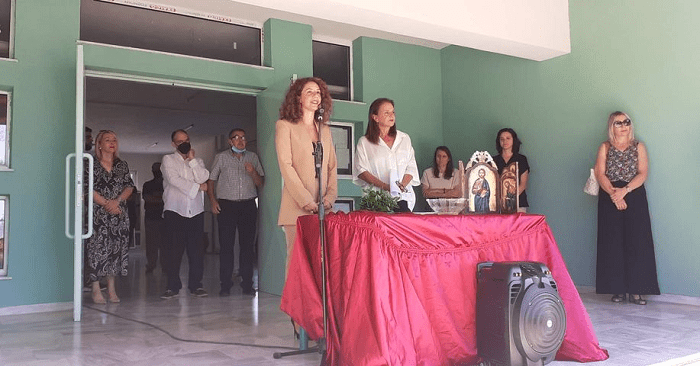 ΜΕ ΑΙΣΙΟΔΟΞΙΑ ΓΙΑ ΜΙΑ ΚΑΛΗ ΣΧΟΛΙΚΗ ΧΡΟΝΙΑ Ο ΑΓΙΑΣΜΟΣ ΣΤΟ ΕΠΑΛ ΤΥΡΝΑΒΟΥ