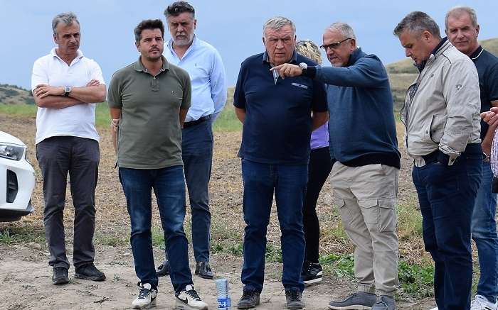 ΣΤΟ ΧΩΡΟ ΑΝΑΣΚΑΦΗΣ ΣΤΗΝ ΑΡΧΑΙΑ ΚΡΑΝΝΩΝΑ Ο ΔΗΜΑΡΧΟΣ ΚΙΛΕΛΕΡ ΘΑΝΑΣΗΣ ΝΑΣΙΑΚΟΠΟΥΛΟΣ