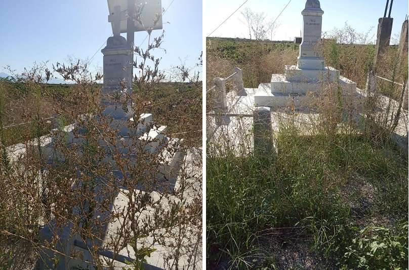 ΠΝΙΓΜΕΝΟ ΣΤΑ ΧΟΡΤΑ ΜΝΗΜΕΙΟ ΕΞΩ ΑΠΟ ΤΟΝ ΤΥΡΝΑΒΟ