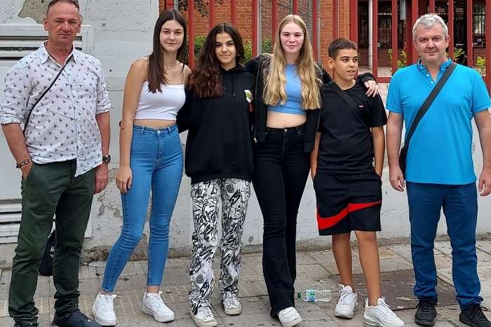 ΣΤΗΝ ΙΣΠΑΝΙΑ ΜΕ ΤΟ ΠΡΟΓΡΑΜΜΑ ERASMUS+ “C-OSMOS-IS” ΤΟ 6ο ΓΥΜΝΑΣΙΟ ΛΑΡΙΣΑΣ