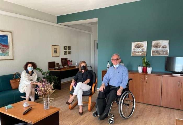 ΜΕ ΤΗΝ Β. ΖΙΑΚΑ ΣΥΝΑΝΤΗΘΗΚΑΝ ΜΕΛΗ ΤΗΣ ΟΜΟΣΠΟΝΔΙΑΣ ΑμεΑ ΘΕΣΣΑΛΙΑΣ