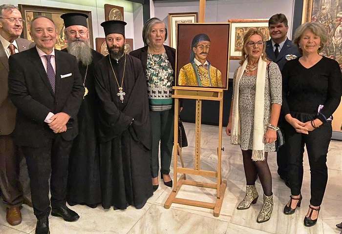 ΛΑΜΠΡΗ ΤΕΛΕΤΗ ΜΝΗΜΗΣ, ΤΙΜΗΣ ΚΑΙ ΣΕΒΑΣΜΟΥ ΓΙΑ ΤΟΝ ΓΙΑΝΝΗ ΦΑΡΜΑΚΗ ΑΠΟ ΤΟ ΣΥΛΛΟΓΟ ΒΛΑΤΣΙΩΤΩΝ Ν. ΛΑΡΙΣΑΣ ΣΤΟ ΠΟΛΕΜΙΚΟ ΜΟΥΣΕΙΟ