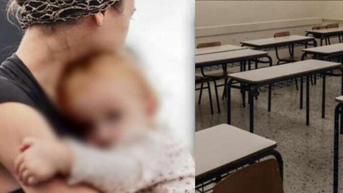 ΑΠΙΣΤΕΥΤΟ: ΕΚΠΑΙΔΕΥΤΙΚΟΣ ΑΝΑΓΚΑΖΕΤΑΙ ΚΑΙ ΚΑΝΕΙ ΜΑΘΗΜΑ ΕΧΟΝΤΑ ΔΙΠΛΑ ΤΗΣ ΤΟ 20 ΜΗΝΩΝ ΠΑΙΔΑΚΙ ΤΗΣ