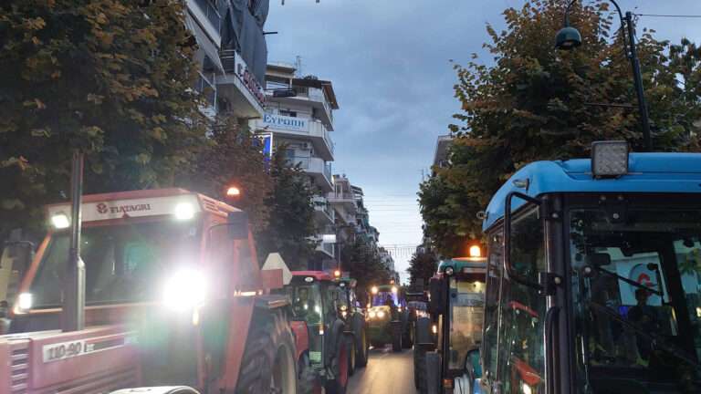 ΑΓΡΟΤΙΚΟ ΣΥΛΛΑΛΗΤΗΡΙΟ ΜΕ ΤΡΑΚΤΕΡ ΑΥΡΙΟ ΣΤΗ ΛΑΡΙΣΑ