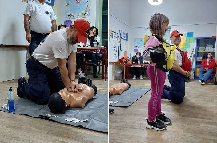 Σεμινάριο Πρώτων Βοηθειών Πραγματοποίησε η Ελληνική Ομάδα Διάσωσης Ν. Λάρισας (φωτο)