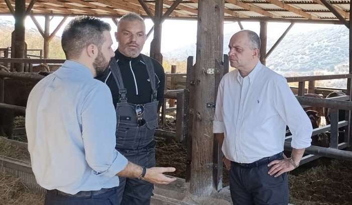 Χρ. Καπετάνος: Κτηνοτροφία και γεωργία, αποτελούν την βαριά βιομηχανία της περιοχής μας και εν γένει της χώρας