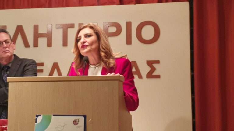 Ε. ΛΙΑΚΟΥΛΗ: Η ΝΕΑ ΓΕΝΙΑ ΕΙΝΑΙ ΤΑ ΚΑΘΑΡΑ ΜΑΤΙΑ, ΓΙΑ ΝΑ ΔΟΥΜΕ ΤΟΝ ΚΑΙΝΟΥΡΙΟ ΚΟΣΜΟ ΜΑΣ