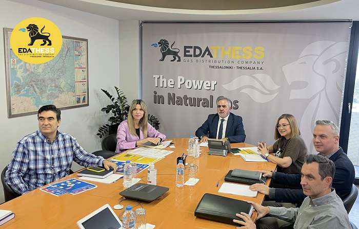 ΣΥΝΑΝΤΗΣΗ ΕΡΓΑΣΙΑΣ ΤΗΣ ΕΔΑ ΘΕΣΣ ΜΕ ΤΗΝ ΕΥΡΩΒΟΥΛΕΥΤΗ Μ. ΣΠΥΡΑΚΗ