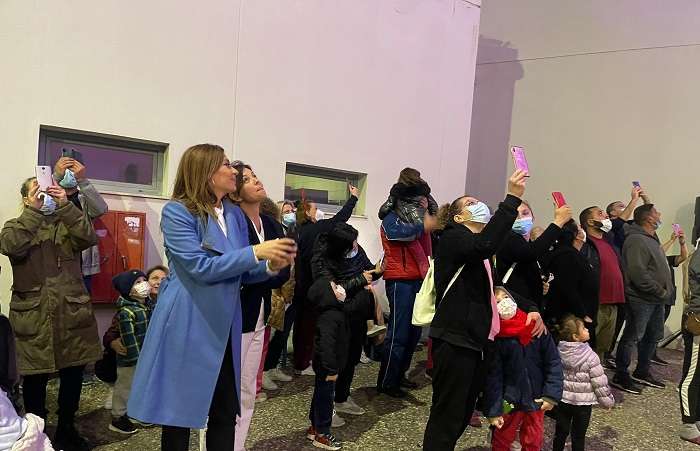 ΣΤΗΝ ΕΚΔΗΛΩΣΗ ΓΙΑ ΤΑ ΝΟΣΗΛΕΥΟΜΕΝΑ ΠΑΙΔΙΑ ΤΗΣ ΠΑΙΔΙΑΤΡΙΚΗΣ ΚΛΙΝΙΚΗΣ ΤΟΥ ΠΓΝΛ Η ΣΤΕΛΛΑ ΜΠΙΖΙΟΥ
