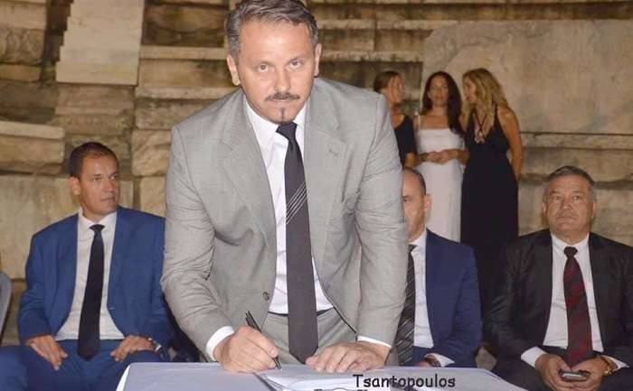 ΕΥΧΑΡΙΣΤΗΡΙΟ ΜΗΝΥΜΑ ΤΟΥ ΝΕΟΥ ΑΝΤΙΠΕΡΙΦΕΡΕΙΑΡΧΗ ΑΘΛΗΤΙΣΜΟΥ Κ. ΚΑΛΑΜΠΑΚΑ