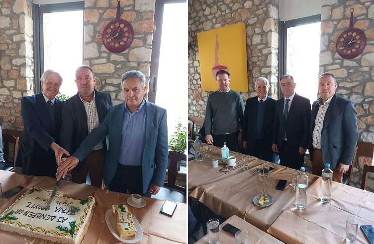 ΚΟΠΗ ΠΙΤΑΣ ΚΑΙ ΒΡΑΒΕΥΣΕΙΣ ΣΤΟΝ ΣΥΝΕΤΑΙΡΙΣΜΟ – Ο.Π. ΓΑΙΑ ΦΡΟΥΙΤ ΔΕΝΔΡΩΝ