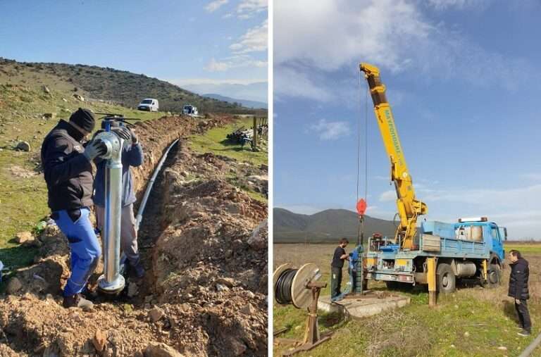 ΣΥΝΕΧΙΖΟΝΤΑΙ ΟΙ ΕΡΓΑΣΙΕΣ ΚΑΤΑΣΚΕΥΗΣ ΥΠΟΓΕΙΟΥ ΔΙΚΤΥΟΥ ΑΡΔΕΥΣΗΣ 21 ΧΛΜ. ΣΤΟ ΜΑΚΡΥΧΩΡΙ ΑΠΟ ΤΗΝ ΠΕΡΙΦΕΡΕΙΑ