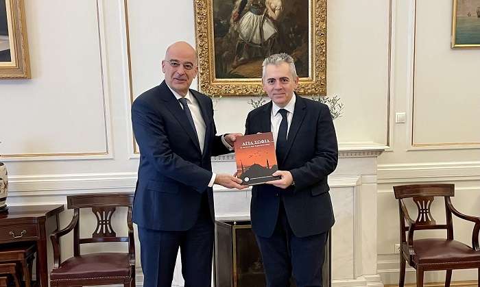 ΜΕ ΒΙΝΤΕΟΜΗΝΥΜΑ Ο Ν. ΔΕΝΔΙΑΣ ΣΤΗΝ ΕΚΔΗΛΩΣΗ ΤΟΥ Μ. ΧΑΡΑΚΟΠΟΥΛΟΥ ΓΙΑ ΑΓΙΑ ΣΟΦΙΑ
