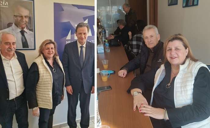 ΜΕ ΤΟΝ Θ. ΣΚΥΛΑΚΑΚΗ ΣΥΝΑΝΤΗΘΗΚΕ Η ΦΡΟΣΩ ΧΑΤΖΗΚΩΝΣΤΑΝΤΙΝΟΥ