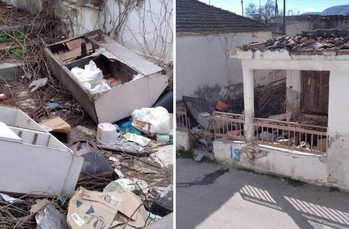 ΕΣΤΙΑ ΜΟΛΥΝΣΗΣ ΕΓΚΑΤΑΛΕΛΕΙΜΜΕΝΟ ΣΠΙΤΙ ΣΤΟΝ ΤΥΡΝΑΒΟ
