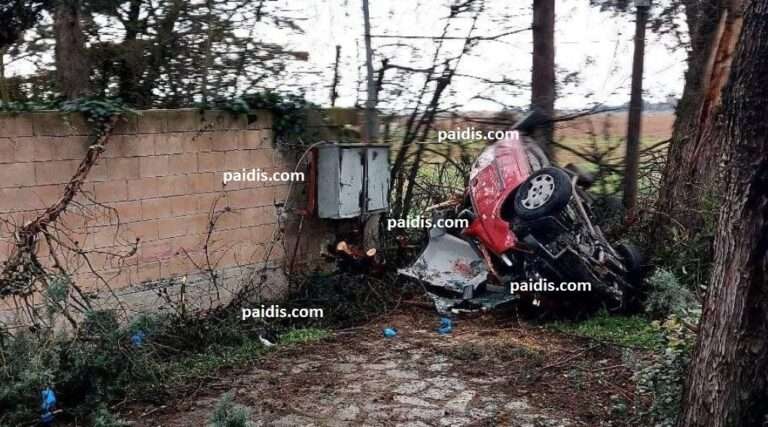 30ΧΡΟΝΟΣ ΝΕΚΡΟΣ ΣΕ ΤΡΟΧΑΙΟ ΣΤΟ ΔΡΟΜΟ ΓΙΑΝΝΟΥΛΗ – ΑΜΠΕΛΩΝΑΣ