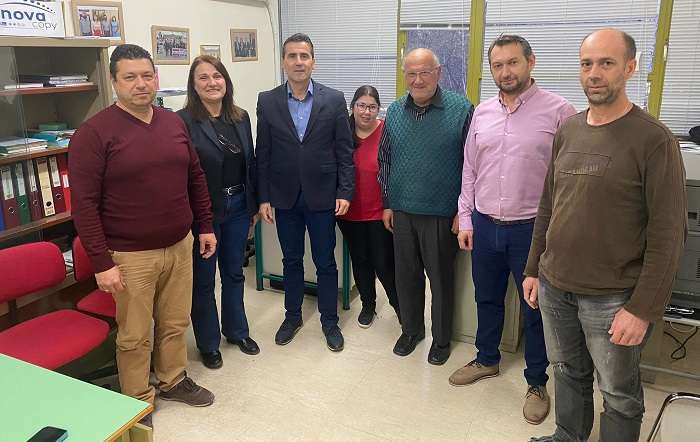 ΣΥΝΑΝΤΗΣΗ ΤΟΥ ΠΕΤΡΟΥ ΤΣΑΚΝΑΚΗ ΜΕ ΤΗ ΔΙΟΙΚΗΣΗ ΤΟΥ ΣΥΛΛΟΓΟΥ ΤΡΙΤΕΚΝΩΝ