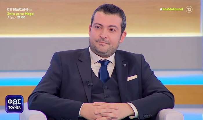 Ο ΤΥΡΝΑΒΙΤΗΣ ΔΙΚΗΓΟΡΟΣ ΑΣΤΕΡΙΟΣ ΧΑΤΖΗΜΙΧΟΣ ΣΤΟ “ΦΩΣ ΣΤΟ ΤΟΥΝΕΛ”