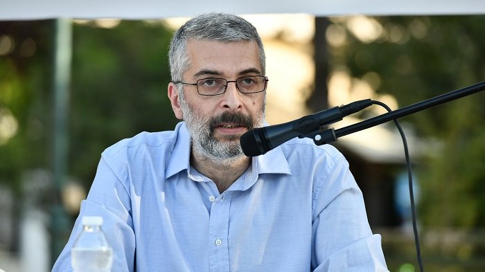 Ο Κ. ΠΑΠΑΣΤΑΥΡΟΥ ΟΜΙΛΗΤΗΣ ΣΕ ΕΚΔΗΛΩΣΗ ΤΟΥ ΚΚΕ ΣΤΗ ΛΑΡΙΣΑ ΤΗΝ ΤΡΙΤΗ