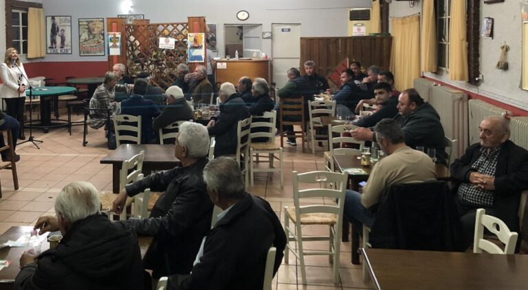 Ε. ΛΙΑΚΟΥΛΗ: ΤΑ ΧΩΡΙΑ ΤΩΝ ΦΑΡΣΑΛΩΝ, ΑΞΙΖΟΥΝ ΚΑΛΥΤΕΡΕΣ ΜΕΡΕΣ