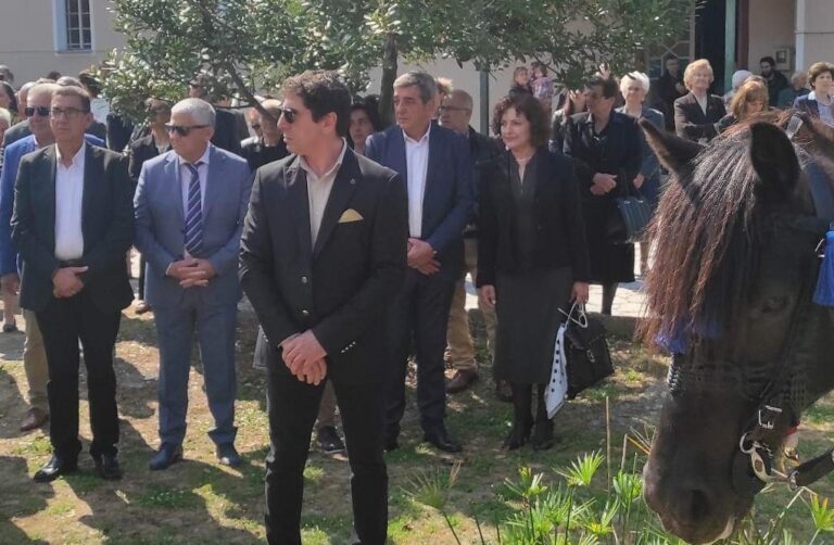 ΣΤΙΣ ΕΚΔΗΛΩΣΕΙΣ ΓΙΑ ΤΟΝ ΑΓΙΟ ΓΕΩΡΓΙΟ ΣΤΟΥΣ ΓΟΝΝΟΥΣ Ο ΠΑΝ. ΝΤΑΗΣ