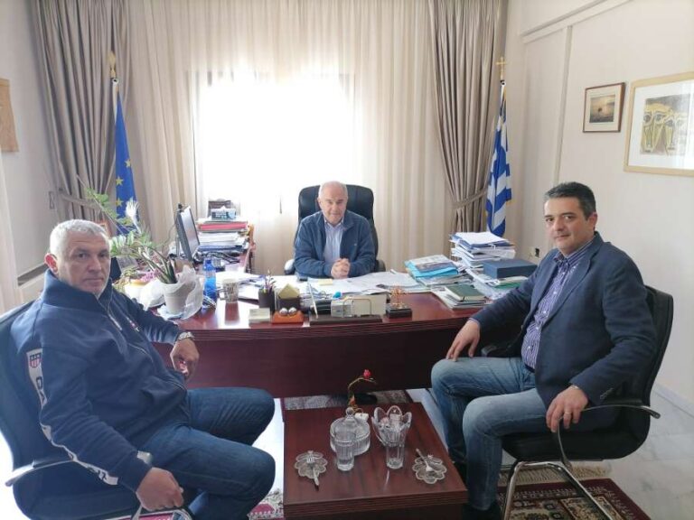 ΣΥΝΑΝΤΗΣΗ ΜΕ ΤΟΝ ΔΗΜΑΡΧΟ ΓΙΩΡΓΟ ΜΑΝΩΛΗ ΕΙΧΕ Ο ΝΙΚΟΣ ΝΤΟΛΑΣ
