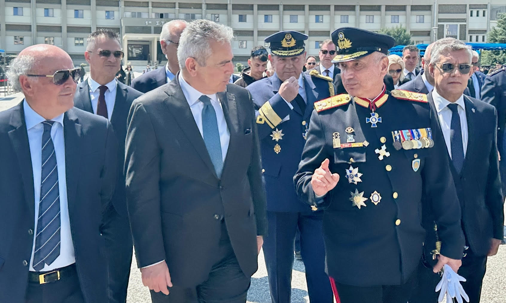 Μ. ΧΑΡΑΚΟΠΟΥΛΟΣ ΣΤΗΝ 1η ΣΤΡΑΤΙΑ: Η ΙΣΧΥΣ ΤΟΥ ΕΛΛΗΝΙΚΟΥ ΣΤΡΑΤΟΥ ΕΓΓΥΗΣΗ ΓΙΑ ΤΗΝ ΠΑΤΡΙΔΑ