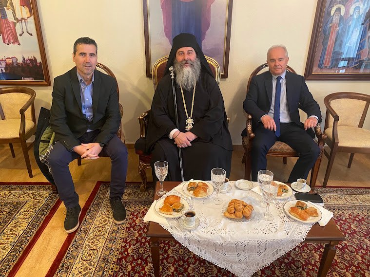 ΕΠΙΣΚΕΨΗ ΤΟΥ Π. ΤΣΑΚΝΑΚΗ ΣΤΟΝ ΠΥΡΓΕΤΟ ΚΑΙ ΣΤΗ ΜΟΝΗ ΑΓΙΩΝ ΡΑΦΑΗΛ – ΝΙΚΟΛΑΟΥ – ΕΙΡΗΝΗΣ