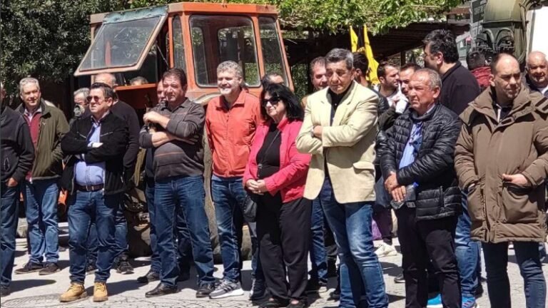 Η ΆΝΝΑ ΒΑΓΕΝΑ ΣΤΟ ΑΓΡΟΤΙΚΟ ΣΥΛΛΑΛΗΤΗΡΙΟ ΣΤΗΝ ΑΓΙΑ