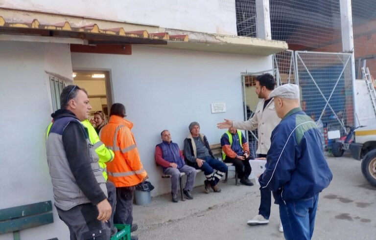 ΣΤΟ ΑΜΑΞΟΣΤΑΣΙΟ ΤΟΥ ΔΗΜΟΥ ΤΥΡΝΑΒΟΥ Ο ΣΤΕΛΙΟΣ ΤΣΙΚΡΙΤΣΗΣ