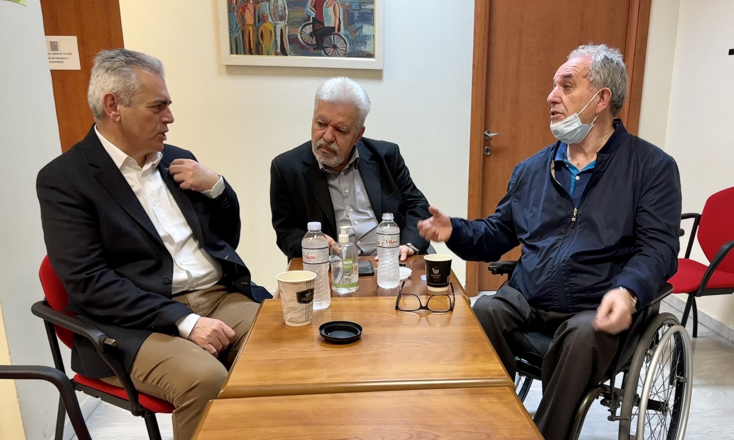Ο Μ. ΧΑΡΑΚΟΠΟΥΛΟΣ ΜΕ ΕΚΠΡΟΣΩΠΟΥΣ ΑΜΕΑ: ΜΕ ΝΔ ΑΥΞΗΣΗ ΚΟΝΔΥΛΙΩΝ ΓΙΑ ΚΟΙΝΩΝΙΚΗ ΠΟΛΙΤΙΚΗ