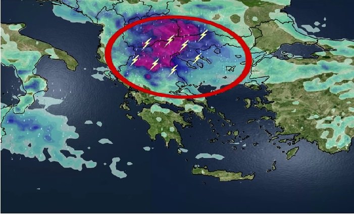 ΜΕΤΑΒΟΛΗ ΤΟΥ ΚΑΙΡΟΥ ΜΕ ΚΑΤΑΙΓΙΔΕΣ ΚΑΙ ΧΑΛΑΖΙ