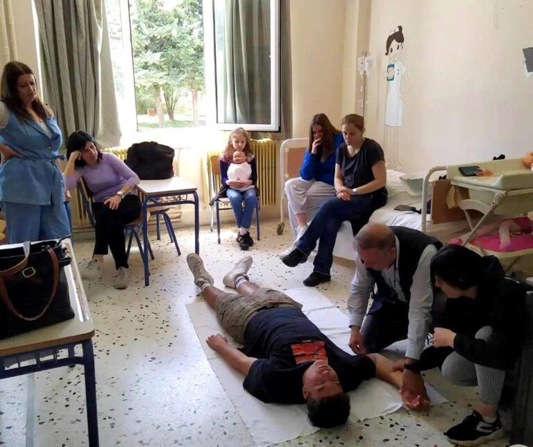 ΠΡΟΓΡΑΜΜΑ ΕΚΜΑΘΗΣΗΣ ΤΗΣ ΤΕΧΝΙΚΗΣ ΚΑΡΠΑ (ΚΑΡΔΙΟΠΝΕΥΜΟΝΙΚΗΣ ΑΝΑΖΩΟΓΟΝΗΣΗΣ) ΣΤΟ 1ο ΕΠΑΛ ΤΥΡΝΑΒΟΥ