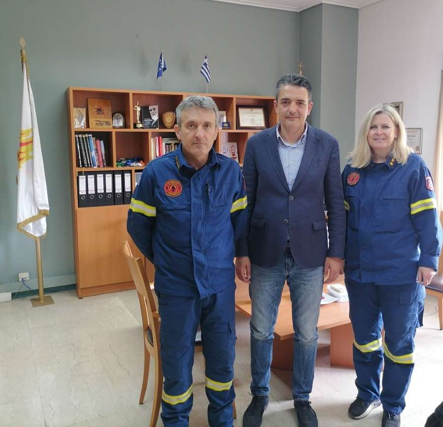 ΣΤΟΝ Α’ ΠΥΡΟΣΒΕΣΤΙΚΟ ΣΤΑΘΜΟ ΛΑΡΙΣΑΣ, Ο ΥΠΟΨΗΦΙΟΣ ΒΟΥΛΕΥΤΗΣ ΤΗΣ ΝΔ ΝΙΚΟΣ ΝΤΟΛΑΣ