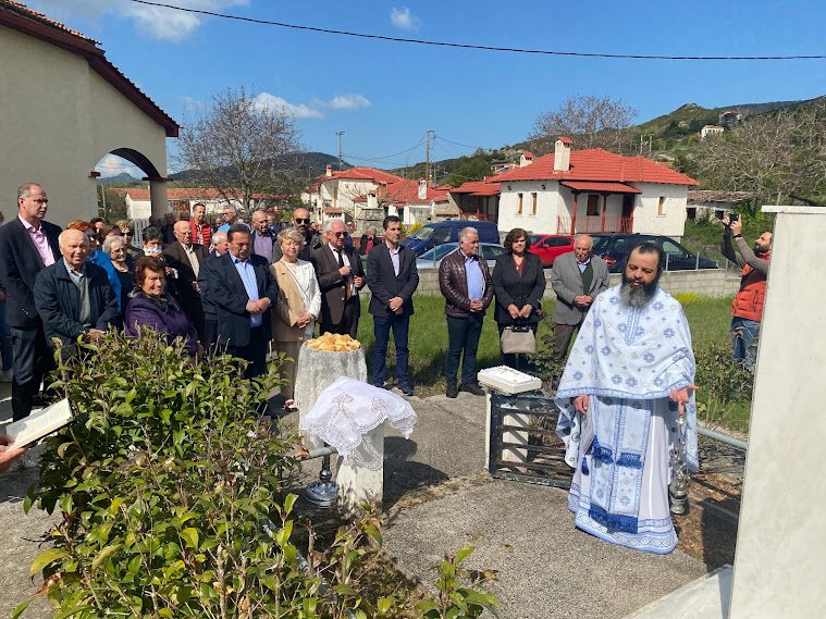 ΣΤΗΝ ΗΜΕΡΑ ΜΝΗΜΗΣ ΣΤΗ ΣΚΑΜΝΙΑ ΕΛΑΣΣΟΝΑΣ Ο ΠΕΤΡΟΣ ΤΣΑΚΝΑΚΗΣ