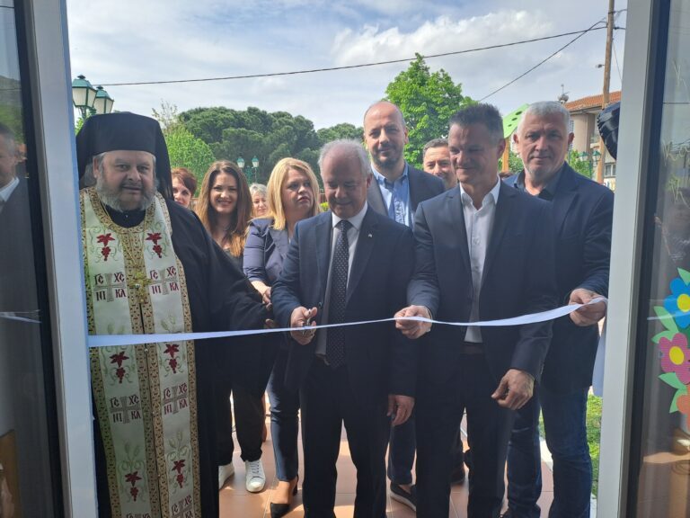 ΤΕΛΕΣΤΗΚΑΝ ΤΑ ΕΓΚΑΙΝΙΑ ΤΟΥ 1ου ΒΡΕΦΟΝΗΠΙΑΚΟΥ ΣΤΑΘΜΟΥ ΤΟΥ ΔΗΜΟΥ ΤΕΜΠΩΝ ΣΤΟ ΜΑΚΡΥΧΩΡΙ