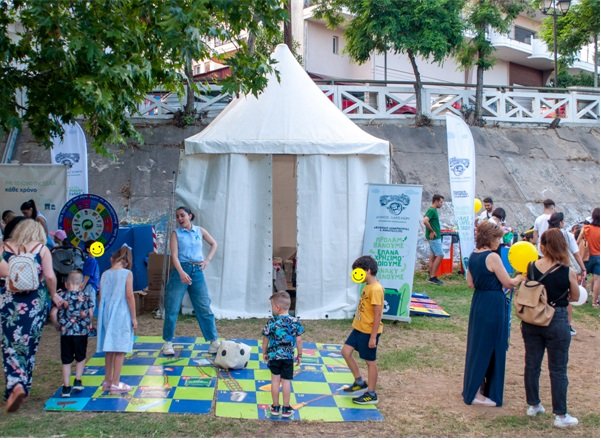 ΕΠΙΤΥΧΗΜΕΝΗ Η ΠΑΡΟΥΣΙΑ ΤΗΣ ΥΠΗΡΕΣΙΑΣ ΚΑΘΑΡΙΟΤΗΤΑΣ ΚΑΙ ΑΝΑΚΥΚΛΩΣΗΣ ΣΤΟ ΦΕΣΤΙΒΑΛ ΠΗΝΕΙΟΥ