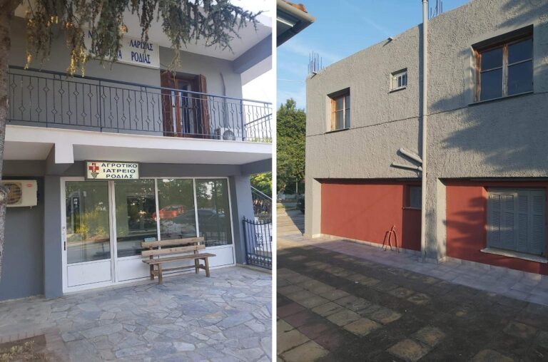 ΑΝΑΒΑΘΜΙΣΤΗΚΑΝ ΤΟ ΠΕΡΙΦΕΡΕΙΑΚΟ ΙΑΤΡΕΙΟ & ΤΟ ΚΟΙΝΟΤΙΚΟ ΚΑΤΑΣΤΗΜΑ ΡΟΔΙΑΣ