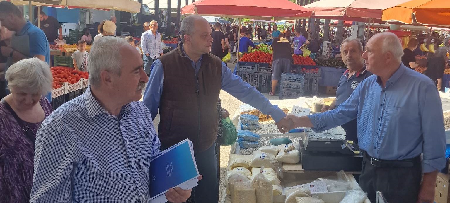 ΣΤΑ ΦΑΡΣΑΛΑ ΚΛΙΜΑΚΙΟ ΤΗΣ ΝΔ ΕΝΟΨΕΙ ΤΩΝ ΕΚΛΟΓΩΝ