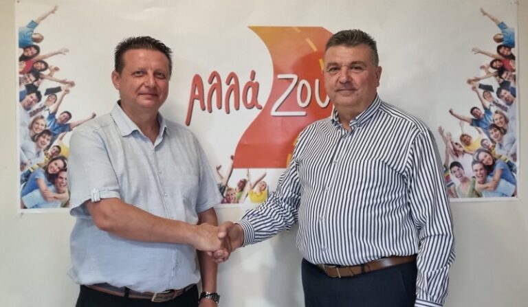 Ο ΓΙΑΝΝΗΣ ΖΙΩΓΑΣ ΜΕ ΤΟΝ Ν. ΕΥΑΓΓΕΛΟΥ