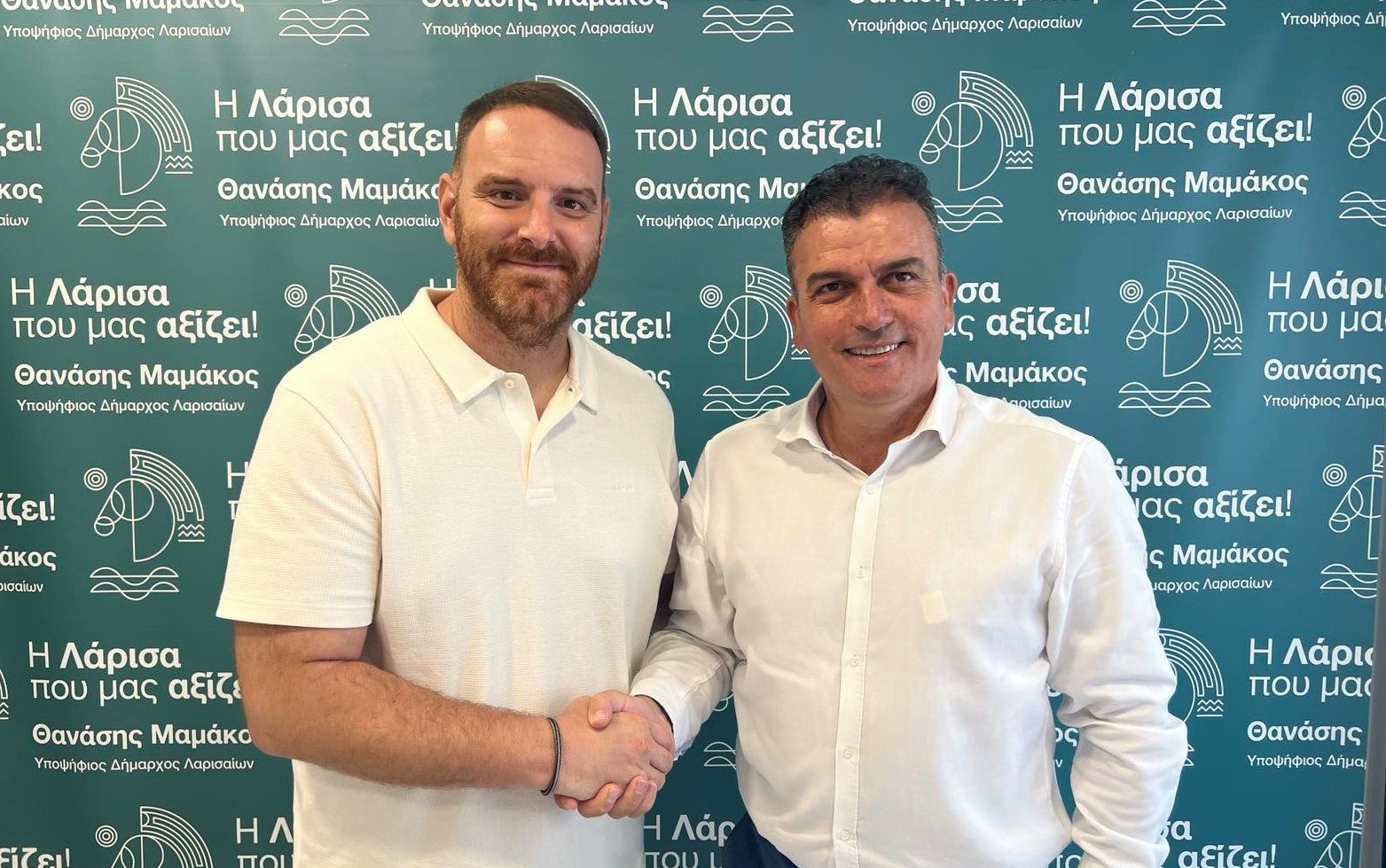 ΜΕ ΤΗ «ΛΑΡΙΣΑ ΠΟΥ ΜΑΣ ΑΞΙΖΕΙ!» ΚΑΙ ΤΟΝ ΘΑΝΑΣΗ ΜΑΜΑΚΟ Ο ΚΩΝΣΤΑΝΤΙΝΟΣ ΚΑΛΟΓΗΡΟΣ