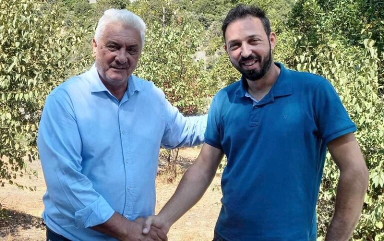 Ο ΑΘ. ΜΠΑΣΛΗΣ ΥΠΟΨΗΦΙΟΣ ΔΗΜΟΤΙΚΟΣ ΣΥΜΒΟΥΛΟΣ ΜΕ ΤΟΝ Κ. ΚΟΛΛΑΤΟΥ ΣΤΟ ΔΗΜΟ ΤΕΜΠΩΝ