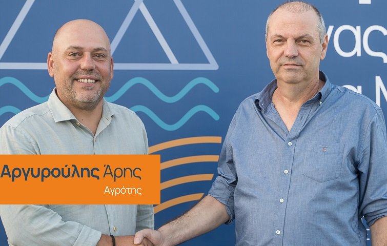 Ο ΑΓΡΟΤΗΣ ΑΡΗΣ ΑΡΓΥΡΟΥΛΗΣ ΥΠΟΨΗΦΙΟΣ ΜΕ ΤΟΝ Θ. ΡΙΖΟΥΛΗ ΣΤΟ ΔΗΜΟ ΑΓΙΑΣ