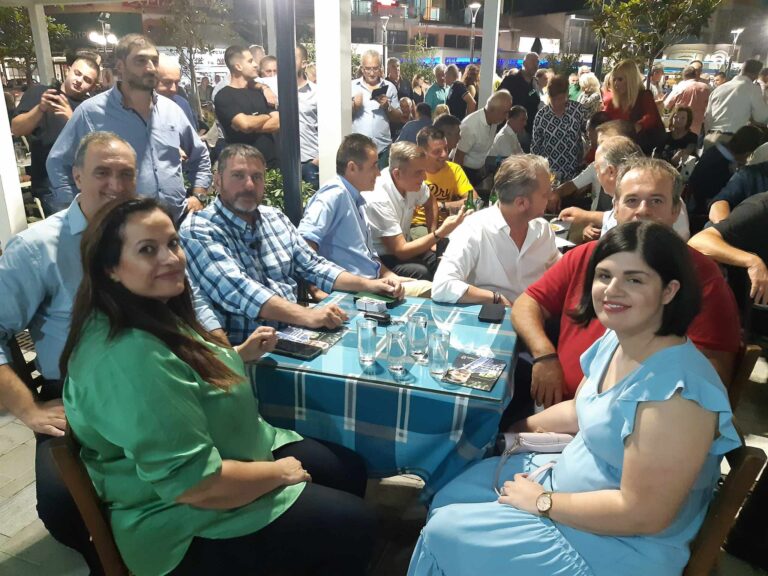ΘΕΡΜΗ ΥΠΟΔΟΧΗ ΓΙΑ ΤΟΝ Κ. ΑΓΟΡΑΣΤΟ ΣΤΟΝ ΤΥΡΝΑΒΟ (ΦΩΤΟ – ΒΙΝΤΕΟ)